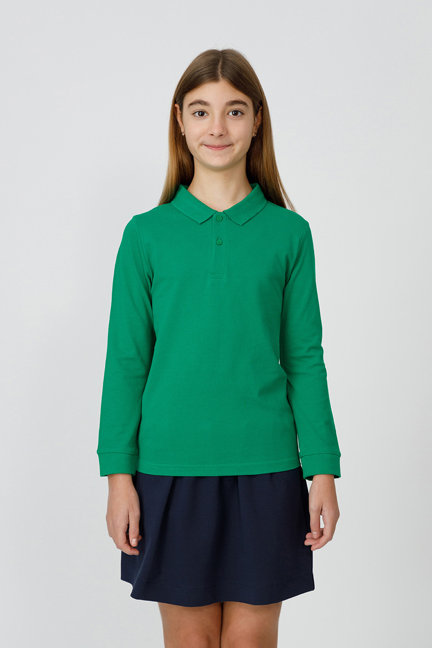 Tricou polo slim copii unisex 998